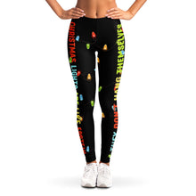 Load image into Gallery viewer, "Christmas Lights Are Like Epstein" Leggings UCS By V-Town Designs