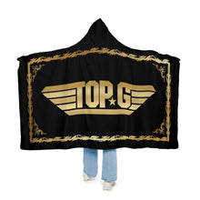 Load image into Gallery viewer, Golden "Top G" Hoodie Blanket (2022)