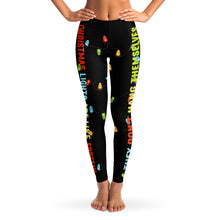 Load image into Gallery viewer, "Christmas Lights Are Like Epstein" Leggings UCS By V-Town Designs