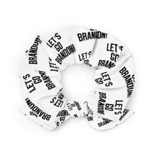 Load image into Gallery viewer, Let's Go Brandon Scrunchie (White)