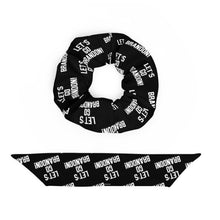 Load image into Gallery viewer, Let's Go Brandon Scrunchie (Black)