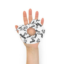 Load image into Gallery viewer, Let's Go Brandon Scrunchie (White)