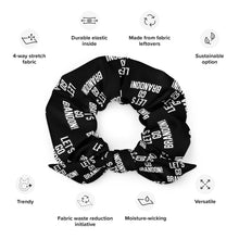 Load image into Gallery viewer, Let's Go Brandon Scrunchie (Black)