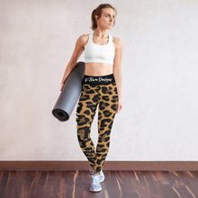 Load image into Gallery viewer, "Savage" Leopard Yoga Leggings