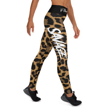 Load image into Gallery viewer, "Savage" Leopard Yoga Leggings