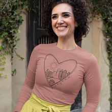 Load image into Gallery viewer, arizona-sunset-love-long-sleeve-t-shirt-mauve