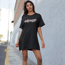 Load image into Gallery viewer, arizona-t-shirt-dress-black