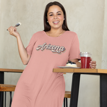 Load image into Gallery viewer, arizona-t-shirt-dress-canyon-pink