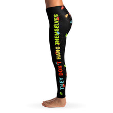 Load image into Gallery viewer, "Christmas Lights Are Like Epstein" Leggings UCS By V-Town Designs