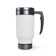 Load image into Gallery viewer, Verrado Stainless Steel Travel Mug with Handle (Tree-Lined Streets)