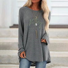 Load image into Gallery viewer, Victory Gear Women's Long Sleeve Loose Fit T-shirt
