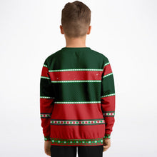 Load image into Gallery viewer, "I'm the reason--Naughty List" Kids Sweatshirt By V-Town Designs