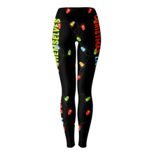 Load image into Gallery viewer, "Christmas Lights Are Like Epstein" Leggings UCS By V-Town Designs