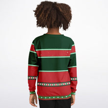 Load image into Gallery viewer, "I'm the reason--Naughty List" Kids Sweatshirt By V-Town Designs