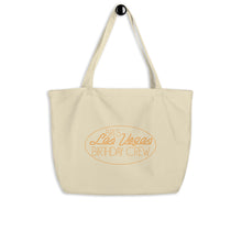 Load image into Gallery viewer, Large organic tote bag (BoHo Vegas)