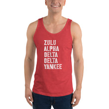 Load image into Gallery viewer, Zaddy Phonetic Unisex Tank Top (2022)