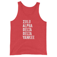 Load image into Gallery viewer, Zaddy Phonetic Unisex Tank Top (2022)