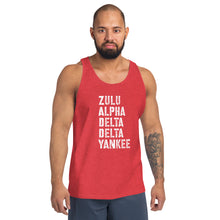 Load image into Gallery viewer, Zaddy Phonetic Unisex Tank Top (2022)