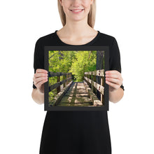 Load image into Gallery viewer, EM. Ferrera Original Photograph Framed photo paper poster - "The Bridge" - New Castle, Colorado