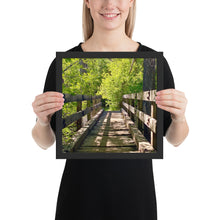 Load image into Gallery viewer, EM. Ferrera Original Photograph Framed photo paper poster - "The Bridge" - New Castle, Colorado