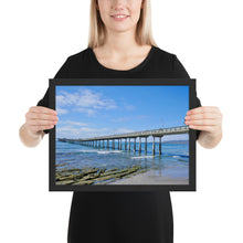 Load image into Gallery viewer, EM. Ferrera Framed photo paper poster - San Diego Pier (2019)