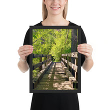 Load image into Gallery viewer, EM. Ferrera Original Photograph Framed photo paper poster - "The Bridge" - New Castle, Colorado