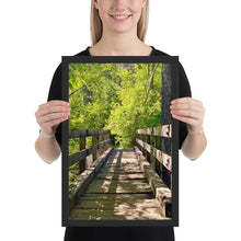 Load image into Gallery viewer, EM. Ferrera Original Photograph Framed photo paper poster - "The Bridge" - New Castle, Colorado