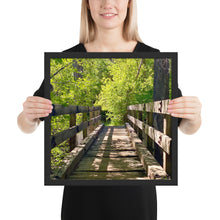Load image into Gallery viewer, EM. Ferrera Original Photograph Framed photo paper poster - "The Bridge" - New Castle, Colorado