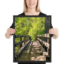 Load image into Gallery viewer, EM. Ferrera Original Photograph Framed photo paper poster - "The Bridge" - New Castle, Colorado