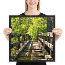Load image into Gallery viewer, EM. Ferrera Original Photograph Framed photo paper poster - "The Bridge" - New Castle, Colorado