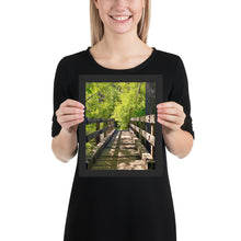 Load image into Gallery viewer, EM. Ferrera Original Photograph Framed photo paper poster - "The Bridge" - New Castle, Colorado