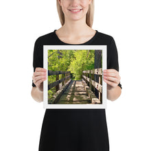 Load image into Gallery viewer, EM. Ferrera Original Photograph Framed photo paper poster - "The Bridge" - New Castle, Colorado