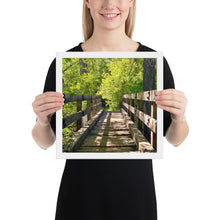 Load image into Gallery viewer, EM. Ferrera Original Photograph Framed photo paper poster - "The Bridge" - New Castle, Colorado