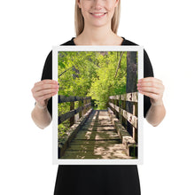 Load image into Gallery viewer, EM. Ferrera Original Photograph Framed photo paper poster - "The Bridge" - New Castle, Colorado