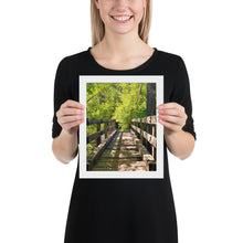 Load image into Gallery viewer, EM. Ferrera Original Photograph Framed photo paper poster - "The Bridge" - New Castle, Colorado