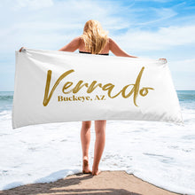 Load image into Gallery viewer, Elegantly-bold-gold-verrado-towel