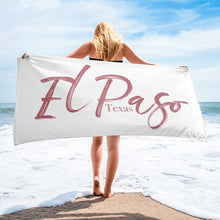Load image into Gallery viewer, The Elegantly Rose Gold El Paso, TX Towel (2021)
