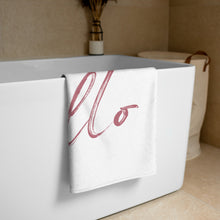 Load image into Gallery viewer, The Elegantly Rose Gold Amarillo, TX Towel (2021)