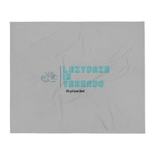 Load image into Gallery viewer, LazyDaze (Color Logo) Throw Blanket