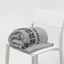 Load image into Gallery viewer, LazyDaze (Black Logo) Throw Blanket