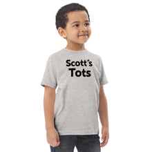 Load image into Gallery viewer, Things We Love Collection "Scott's Tots" Toddler jersey t-shirt