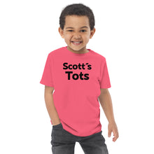 Load image into Gallery viewer, Things We Love Collection "Scott's Tots" Toddler jersey t-shirt