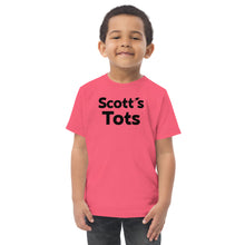 Load image into Gallery viewer, Things We Love Collection "Scott's Tots" Toddler jersey t-shirt