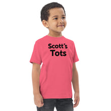 Load image into Gallery viewer, Things We Love Collection "Scott's Tots" Toddler jersey t-shirt