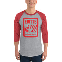 Load image into Gallery viewer, EWTTS #iykyk 3/4 sleeve raglan shirt