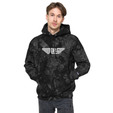 Load image into Gallery viewer, Embroidered "Top G" Champion Tie-Dye Hoodie (2022)