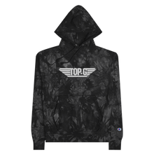 Load image into Gallery viewer, Embroidered "Top G" Champion Tie-Dye Hoodie (2022)