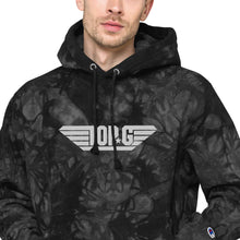 Load image into Gallery viewer, Embroidered "Top G" Champion Tie-Dye Hoodie (2022)