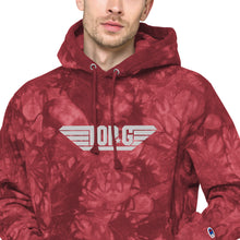 Load image into Gallery viewer, Embroidered "Top G" Champion Tie-Dye Hoodie (2022)