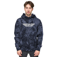 Load image into Gallery viewer, Embroidered "Top G" Champion Tie-Dye Hoodie (2022)
